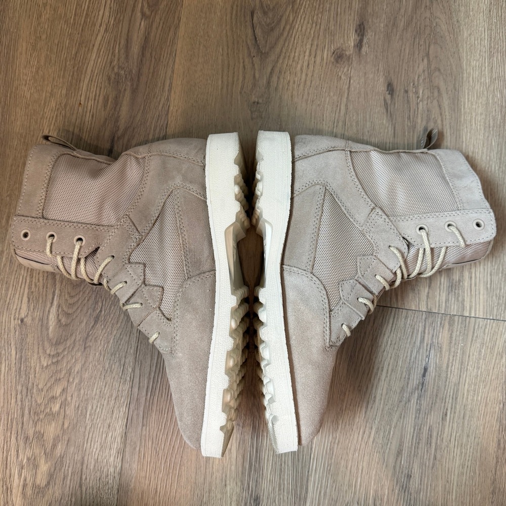Sorel Hi-Line Lace Up Leather Boots Boot Women's 9 Waterproof Tan Ceramic Chalk - Picture 3 of 9